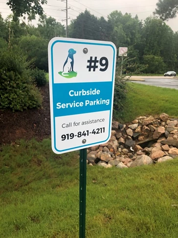 Parking Lot Signs | Professional Services