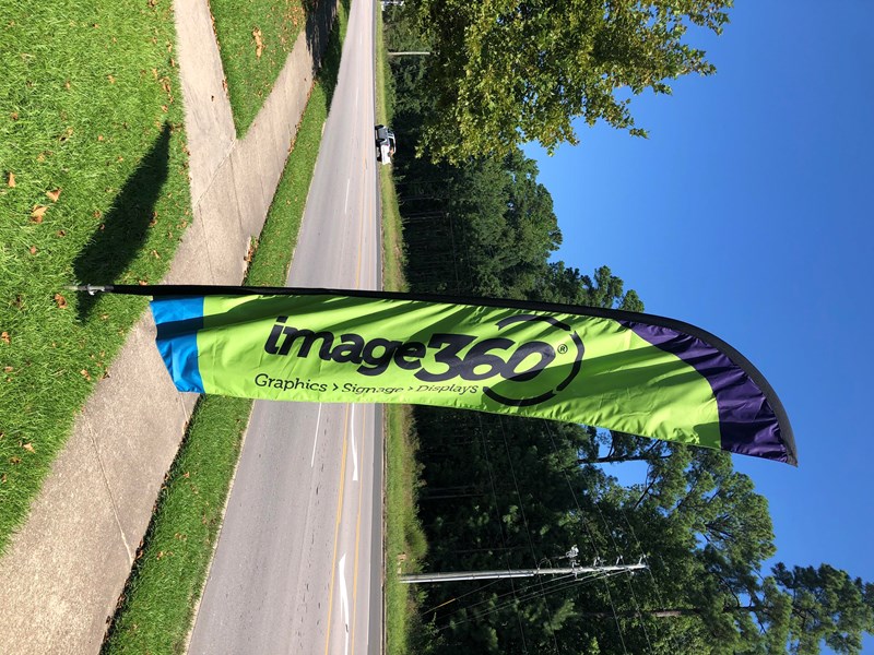 Flutter Flags & Feather Banners | Image360 North Raleigh ...