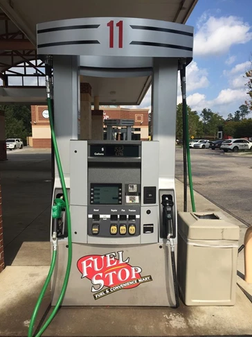 Gas Pump Decals for Fuel Stop in Raleigh NC