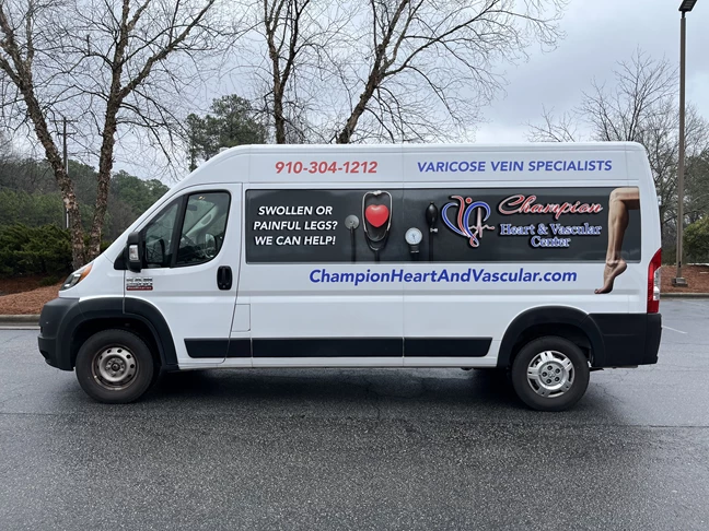 Van Graphics - Champion Heart & Vascular Center - Raleigh, NC