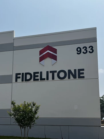 Building Sign - Fidelitone - Durham, NC